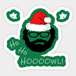 Allen Ginsberg Howl Christmas Sticker